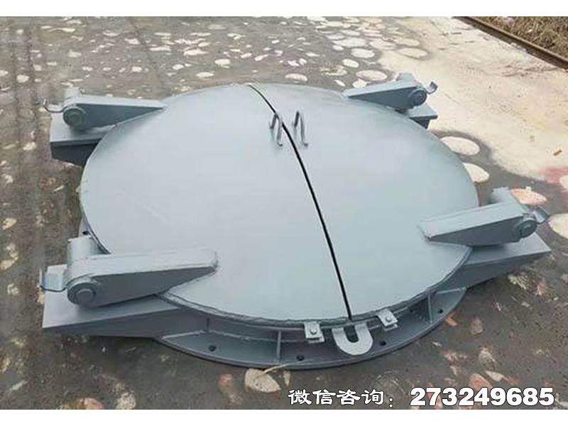印台双开圆形钢制开门