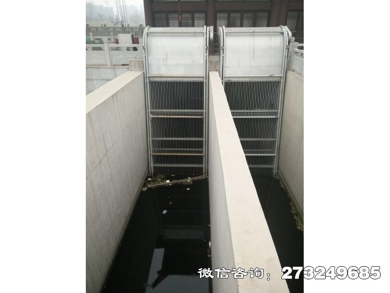 威县水电泵站回转清污机
