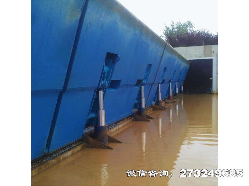 西青底横轴液压钢坝