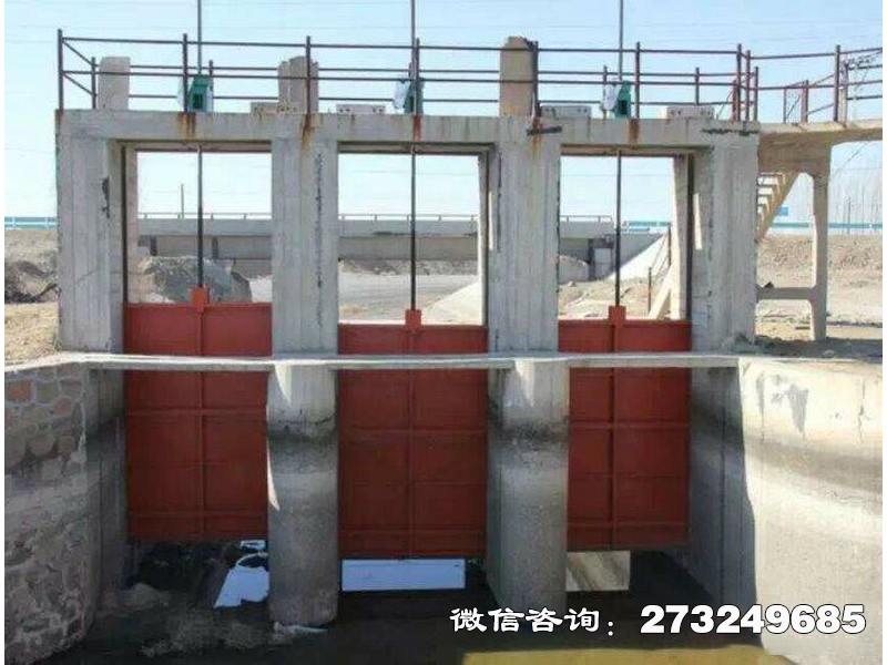 西青水库铸铁闸门